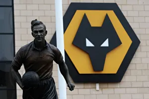 Molineux Stadium - Billy Wright Stand and Crest Molineux Stadium - Billy Wright Stand and Crest