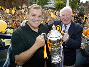 Promotion Celebration, May 2003 - Wolves Bus Tour, Dave Jones & Sir Jack Hayward Promotion Celebration, May 2003 - Wolves Bus Tour, Dave Jones & Sir Jack Hayward