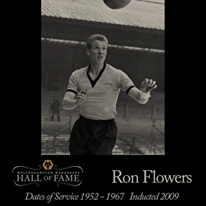Wolverhampton Wanderers Legends Prints: Ron Flowers