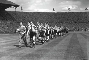 1955 FA Cup Final: Newcastle 3 Man City 1