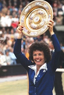 1975 Wimbledon Ladies Champion Billie Jean King 1975 Wimbledon Ladies Champion Billie Jean King