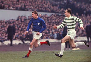 Alex Ferguson and Jim Brogan during the 1969 Scottish Cup Final Alex Ferguson and Jim Brogan during the 1969 Scottish Cup Final