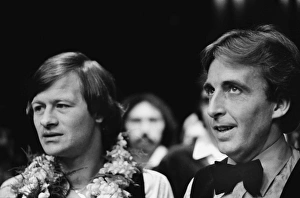 Alex Higgins & Terry Griffiths after the 1981 Benson & Hedges Masters Final Alex Higgins & Terry Griffiths after the 1981 Benson & Hedges Masters Final