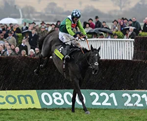 AP McCoy on Denman jumps the final fence of the 2010 Gold Cup AP McCoy on Denman jumps the final fence of the 2010 Gold Cup