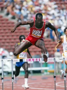 Athletic Prints: Ed Moses 400m Hurdles Print