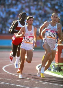 Athletic Prints: Seb Coe & Steve Ovett 1984 Olympic Print
