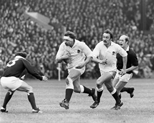 Bill Beaumont on the charge against Scotland - 1980 Five Nations Bill Beaumont on the charge against Scotland - 1980 Five Nations
