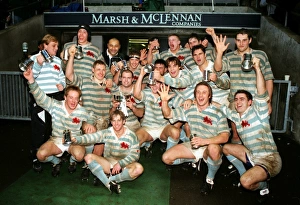 Cambridge celebrate victory - 1998 Varsity Match Cambridge celebrate victory - 1998 Varsity Match