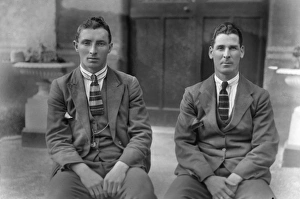 Charlie Spencer and Bill Bradley - Newcastle United Charlie Spencer and Bill Bradley - Newcastle United