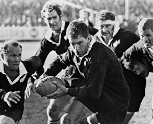 Colin Meads leads the All Blacks against the Lions in 1971 Colin Meads leads the All Blacks against the Lions in 1971