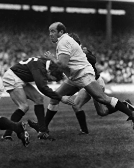 Colin Smart on the ball against Scotland - 1983 Five Nations Colin Smart on the ball against Scotland - 1983 Five Nations
