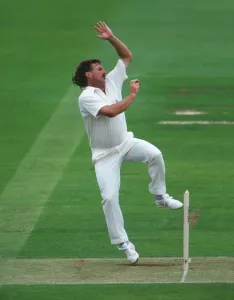Lords Cricket Ground Prints: Ian Botham bowls for England Print - Fourth One Day International 1992