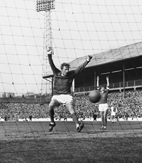 Denis Law celebrates a Manchester United goal in 1965 Denis Law celebrates a Manchester United goal in 1965