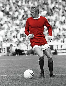 Denis Law - Manchester United (colour popped) Denis Law - Manchester United (colour popped)