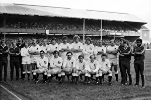The England team that faced the All Blacks at Twickenham in 1979 The England team that faced the All Blacks at Twickenham in 1979