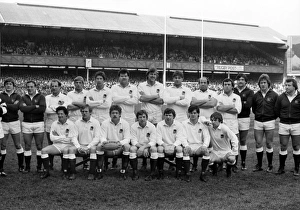 The England team that lost to Scotland at Twickenham - 1983 Five Nations The England team that lost to Scotland at Twickenham - 1983 Five Nations