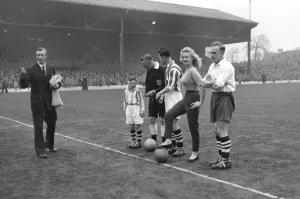 Norman Heath Testimonial Match Football Print 1955/56 Season