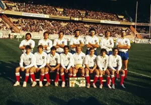 Images Dated 15th March 2013: The France team that defeated Ireland in the 1984 Five Nations