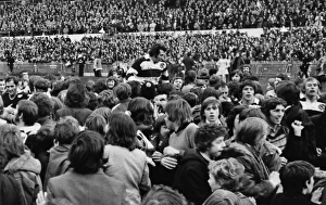 Gareth Edwards is chaired off the field after the famous game between the All Blacks and Barbarians in 1973 Gareth Edwards is chaired off the field after the famous game between the All Blacks and Barbarians in 1973