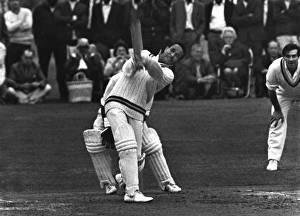 Garfield Sobers bats for the International Cavaliers in 1967 Garfield Sobers bats for the International Cavaliers in 1967