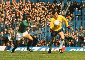 George Best and Gordon Banks - 1971 British Home Championship George Best and Gordon Banks - 1971 British Home Championship