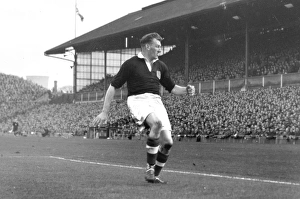 George Young plays for the Scottish League in 1951 George Young plays for the Scottish League in 1951