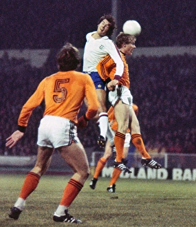 Hollands Wim Rijsbergen and Englands Trevor Francis Hollands Wim Rijsbergen and Englands Trevor Francis