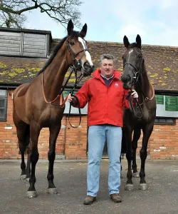 Horse Racing Prints: Kauto Star and Denman Print