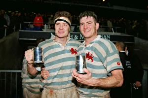 The Innes Brothers celebrate victory in the 1998 Varsity Match The Innes Brothers celebrate victory in the 1998 Varsity Match
