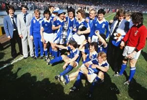 Ipswich Town Collection: Ipswich Town celebrate winning the 1978 FA Cup Final