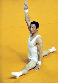 Japans Mitsuo Tsukahara at the 1976 Montreal Olympics Japans Mitsuo Tsukahara at the 1976 Montreal Olympics