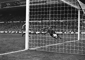 Jim Montgomery makes his famous double save in the 1973 FA Cup Final Jim Montgomery makes his famous double save in the 1973 FA Cup Final
