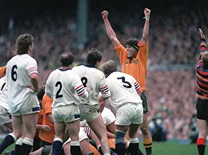 John Eales celebrates at the final whistle of the 1991 World Cup Final John Eales celebrates at the final whistle of the 1991 World Cup Final