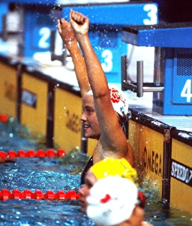 June Croft - 1982 Brisbane Commonwealth Games - Swimming June Croft - 1982 Brisbane Commonwealth Games - Swimming