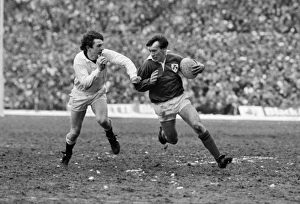 Keith Crossan and Mike Harrison during the 1986 Five Nations Keith Crossan and Mike Harrison during the 1986 Five Nations