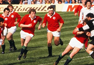 The Lions take on the Barbarians in the 1977 Silver Jubilee Match The Lions take on the Barbarians in the 1977 Silver Jubilee Match