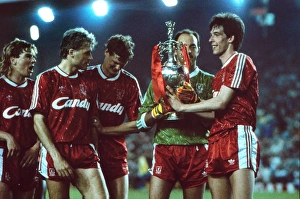 Liverpool celebrate winning the league title in 1990 Liverpool celebrate winning the league title in 1990