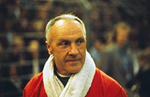 Liverpool manager Bill Shankly - 1973 UEFA Cup Final Liverpool manager Bill Shankly - 1973 UEFA Cup Final