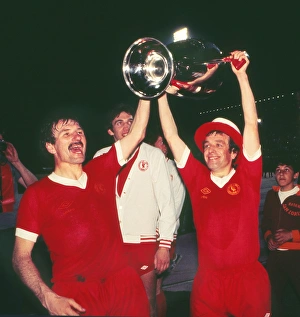Liverpools Phil Neal and Ian Callaghan celebrate victory in the 1977 European Cup Final Liverpools Phil Neal and Ian Callaghan celebrate victory in the 1977 European Cup Final