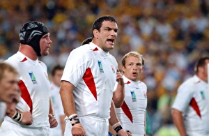 Martin Johnson during the 2003 World Cup Final Martin Johnson during the 2003 World Cup Final