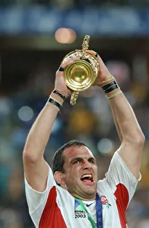 Sport/rugby world cup 2003/martin johnson lifts rugby world cup Sport/rugby world cup 2003/martin johnson lifts rugby world cup