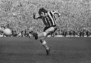 Newcastle Uniteds Malcolm MacDonald shoots during the 1974 FA Cup semi-final Newcastle Uniteds Malcolm MacDonald shoots during the 1974 FA Cup semi-final