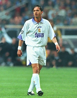 Real Madrids Predrag Mijatovic during the 1998 Champions League Final Real Madrids Predrag Mijatovic during the 1998 Champions League Final