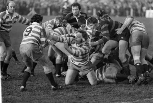Gareth Edwards a true legend: 1977 Sam Doble Memorial Match Rugby Union Print