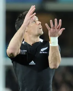 Rugby World Cup Prints: 2011 Rugby World Cup Print of Dan Carter in Action