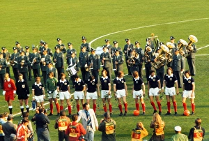 Scotland line-up to face Brazil - 1974 World Cup Scotland line-up to face Brazil - 1974 World Cup