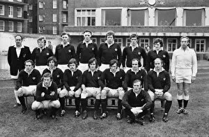 Images Dated 18th April 2012: The Scotland team that faced Wales in the 1974 Five Nations