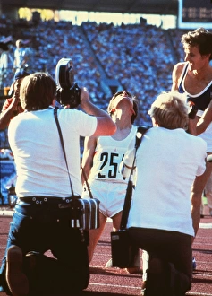 Seb Coe falls to his knees after winning 1500m gold at the 1980 Olympics Seb Coe falls to his knees after winning 1500m gold at the 1980 Olympics