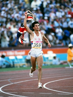 Seb Coe wins 1500m gold - 1984 Los Angeles Olympics Seb Coe wins 1500m gold - 1984 Los Angeles Olympics