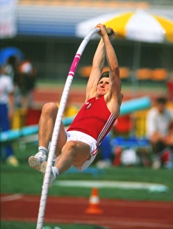 Sergey Bubka - Split European Championships - Pole Vault Sergey Bubka - Split European Championships - Pole Vault